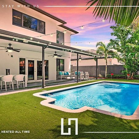 Luxury Beach Oasis - Heated Pool, Game Extravaganza L44 Miami Luaran gambar