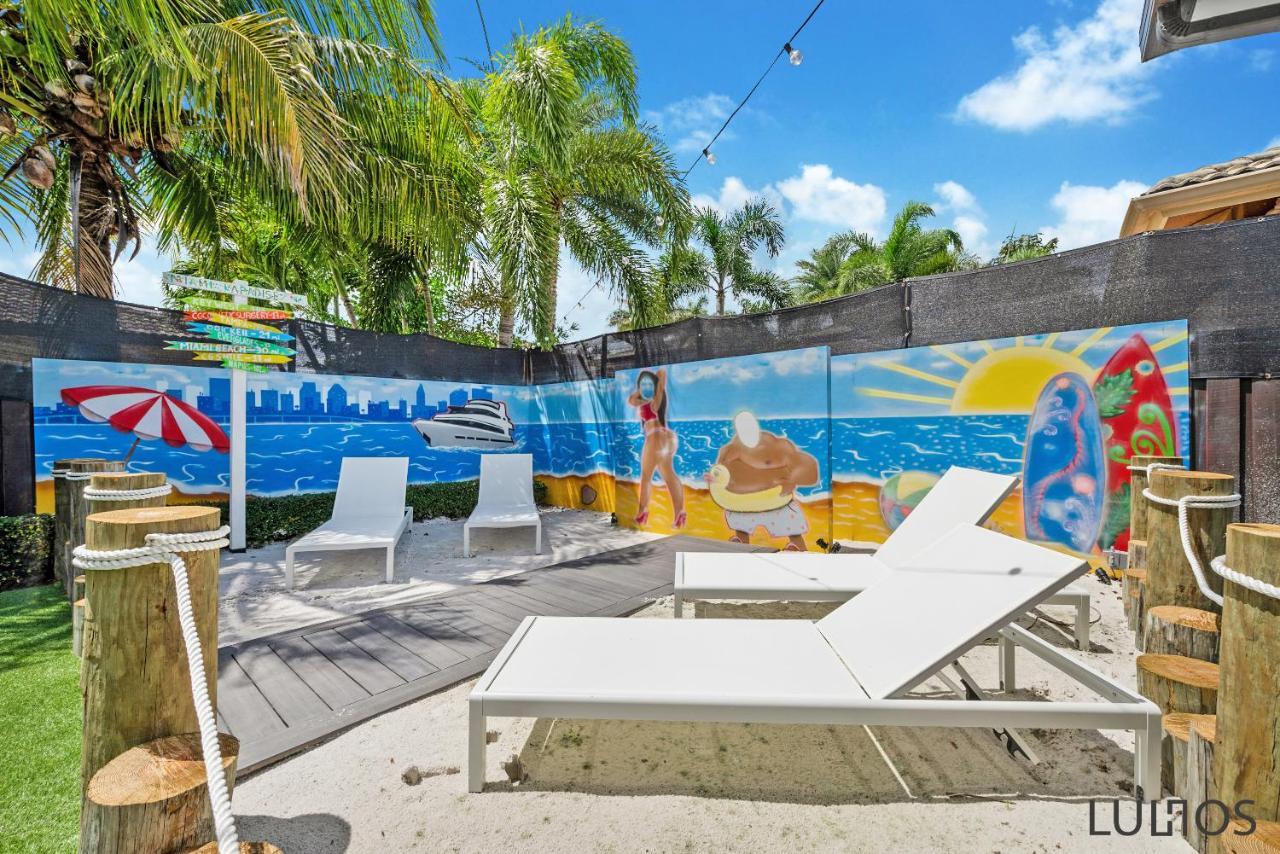 Luxury Beach Oasis - Heated Pool, Game Extravaganza L44 Miami Luaran gambar