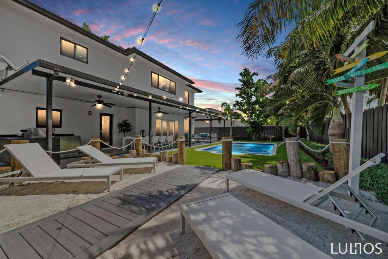Luxury Beach Oasis - Heated Pool, Game Extravaganza L44 Miami Luaran gambar