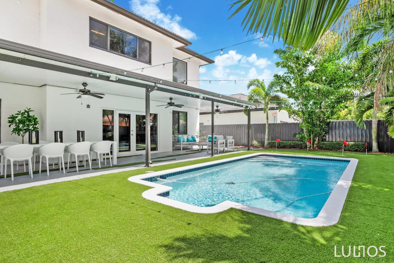 Luxury Beach Oasis - Heated Pool, Game Extravaganza L44 Miami Luaran gambar