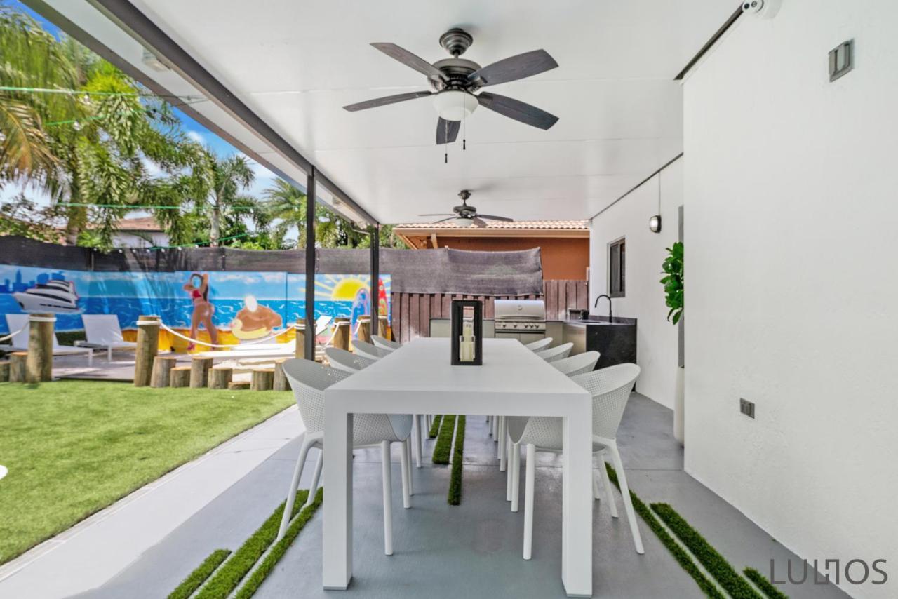 Luxury Beach Oasis - Heated Pool, Game Extravaganza L44 Miami Luaran gambar