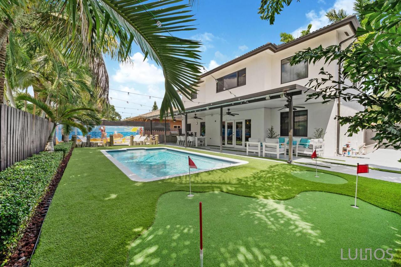 Luxury Beach Oasis - Heated Pool, Game Extravaganza L44 Miami Luaran gambar